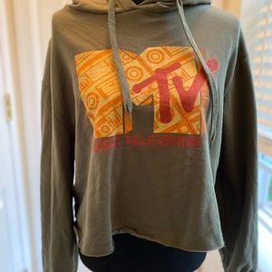 🔥MTV crop top hoodie🔥